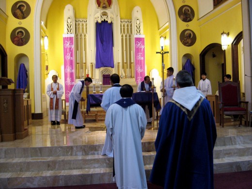 Fr Dinh - First Mass with the Vietnamese Community