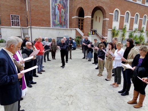 Assumptionists in Rome Welcome First Class of AC students_1