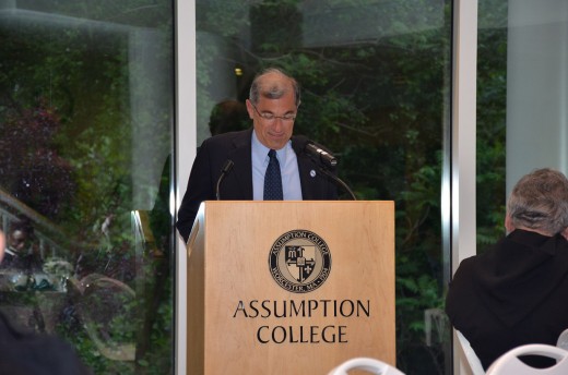 Prestigious dAlzon Medal Awarded to Assumption College President_100