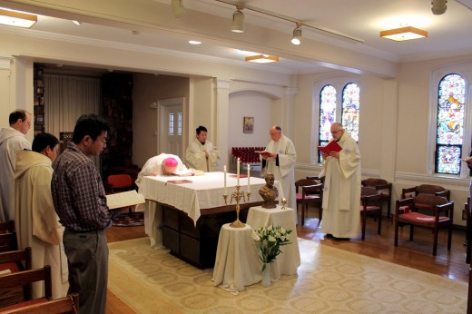 Bishop Ignatius Wang Visits The Assumptionist Center