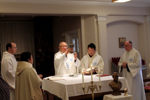 Bishop Ignatius Wang Visits The Assumptionist Center